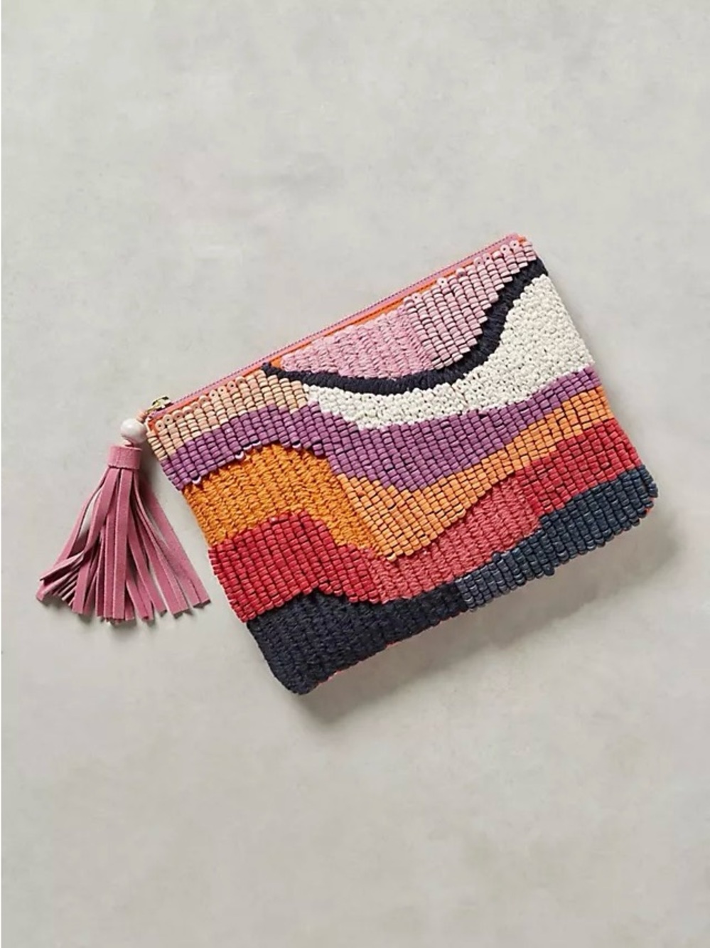 Anthropologie Beaded Clutch